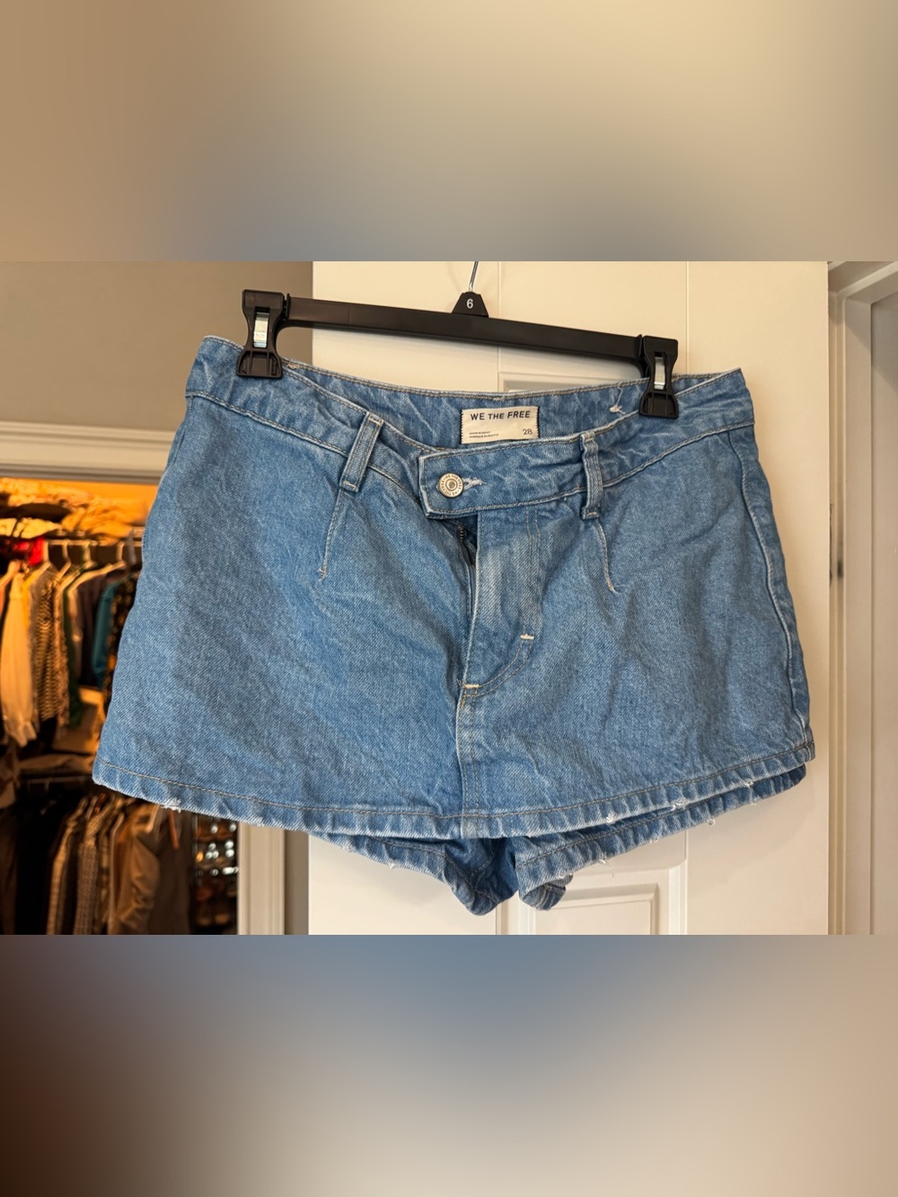 We The Free Emmy Denim Skort Women's Blue Size 6
